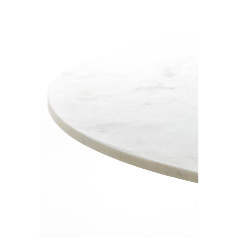 DINING TABLE LYD WHITE MARBLE BRONZE LEG 100 - DINING TABLES DINING TABLE LYD WHITE MARBLE BRONZE LEG 100 - DINING TABLES